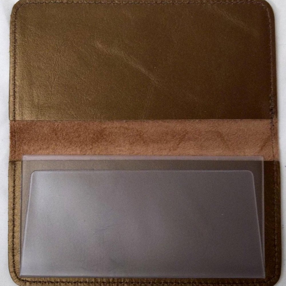 Quality Leather Check Book Cover MADE IN USA! - Picture 6 of 8